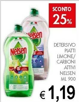 Crai Nelsen Detersivo piatti offerta