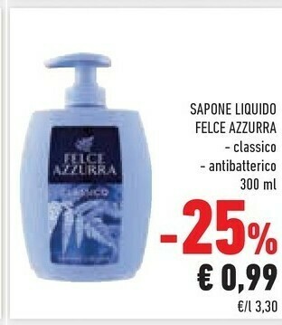 Conad Felce Azzurra Sapone Liquido offerta