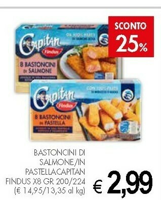 Crai Findus Bastoncini offerta