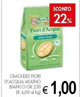 Crai Mulino Bianco Crackers offerta