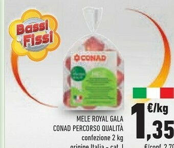 Conad Conad Mele Royal Gala Percorso Qualità offerta
