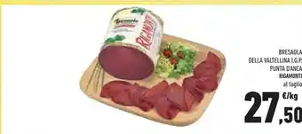 Conad Rigamonti Bresaola Della Valtellina Punta D'Anca offerta