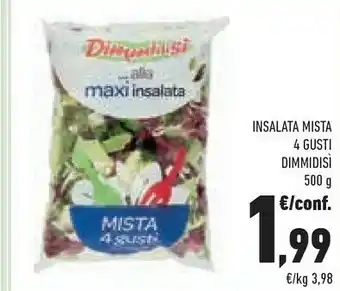 Conad Dimmidisì Insalata Mista 500 G(ml) offerta