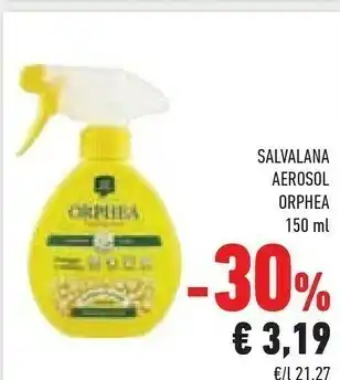Conad Orphea Salvalana Aerosol 150 Ml offerta