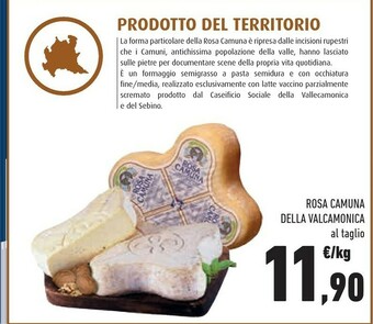 Conad Rosa Camuna Della Valcamonica offerta