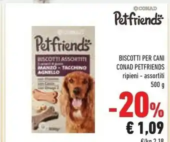 Conad Conad Biscotti Per Cani offerta