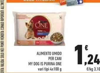 Conad Purina Alimento Umido Per Cani My Dog Is One offerta