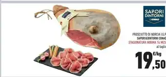 Conad Sapori & Dintorni Conad Prosciutto Di Norcia Igp Stagionatura Minima 14 Mesi offerta