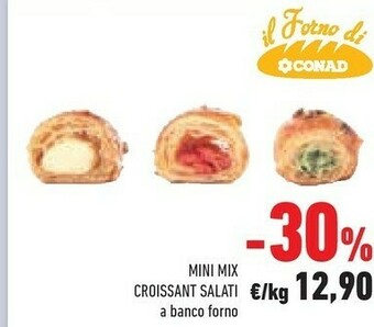 Conad Conad Mini Mix Croissant Salati offerta