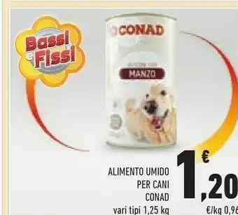 Conad Conad Alimento Umido Per Cani offerta