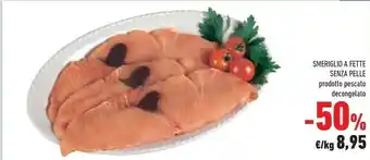 Smeriglio A Fette Senza Pelle