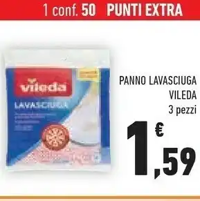 Conad Vileda Panno Lavasciuga offerta