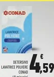 Conad Conad - Detersivo Lavatrice Polvere offerta