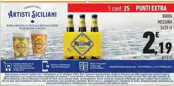 Conad Messina Birra offerta