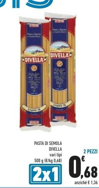 Conad Divella Pasta Di Semola offerta