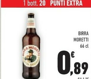 Conad Birra Moretti - Birra Moretti 660 G(ml) offerta