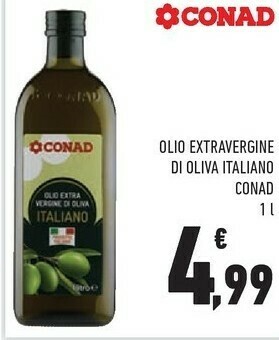 Conad Olio extravergine di oliva offerta