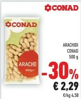 Conad Arachidi offerta