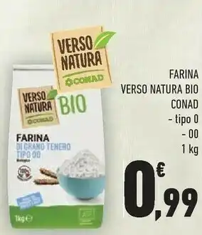 Conad Natura bio Farina offerta