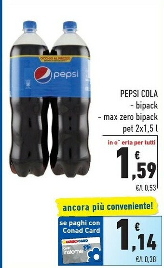 Conad Pepsi Bevande analcoliche offerta