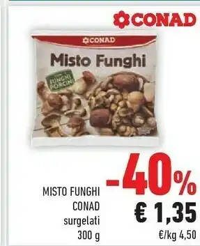 Conad Funghi offerta