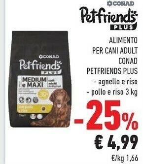 Conad Cibo per cani offerta