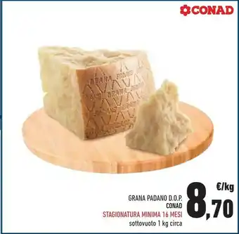 Conad Superstore Grana Padano Formaggio offerta