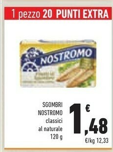 Conad Superstore Nostromo Filetti di sgombro offerta