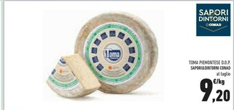 Conad Superstore Sapori Formaggio offerta