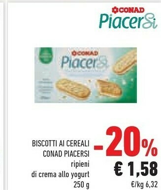 Conad Superstore Biscotti offerta