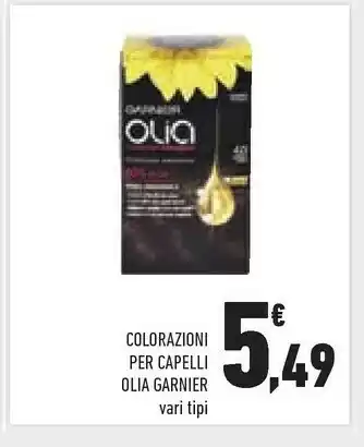 Conad Garnier Tinte capelli offerta