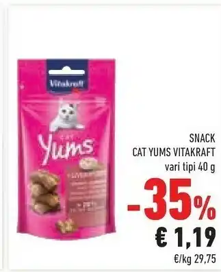 Conad Vitakraft Cibo per gatti offerta