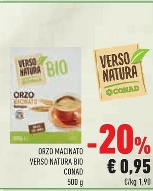 Conad Superstore Natura bio Orzo offerta