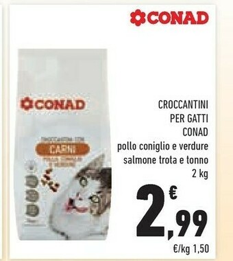 Conad Cibo per gatti offerta