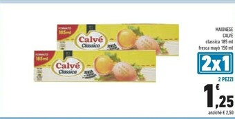 Conad Calvè Maionese offerta