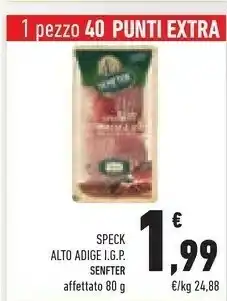 Conad Superstore Senfter Speck offerta