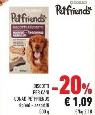 Conad Cibo per cani offerta