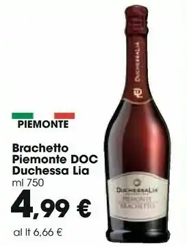 Carrefour Market Duchessa lia Spumante offerta