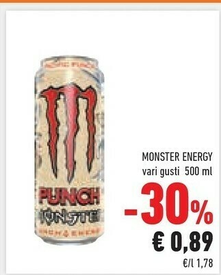 Conad Monster Energy drink offerta