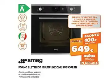 Expert Smeg Forno SO6500ESN offerta