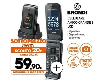 Expert Brondi Amico Grande 2 LCD offerta
