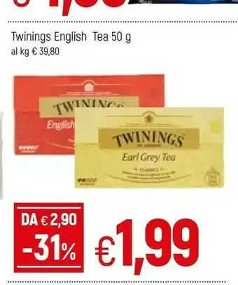 Famila Twinings English Tea offerta
