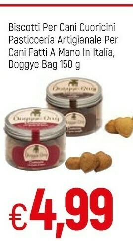 Famila Biscotti Per Cani Cuoricini Pasticceria Artigianale Per Cani Fatti A Mano In Italia offerta