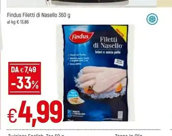 Famila Findus Filetti Di Nasello offerta