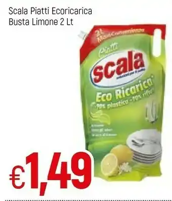 Famila Scala Piatti Ecoricarica Busta Limone offerta