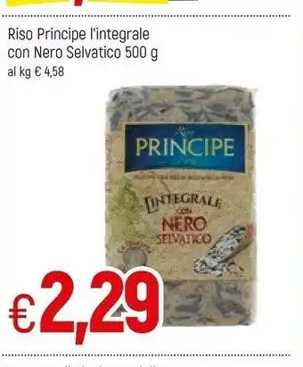 Famila Riso principe L'Integrale Con Nero Selvatico offerta