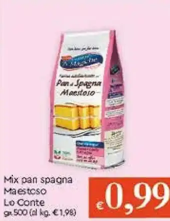 Lo conte Mix Pan Spagna Maestoso