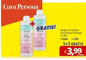 Galassia Clinians Acqua Micellare Antistress offerta
