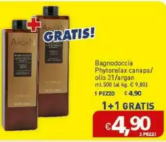 Galassia Phytorelax Bagnodoccia Canapa/ Olio 31/ Argan offerta
