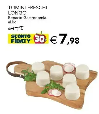Esselunga Tomini Formaggio offerta